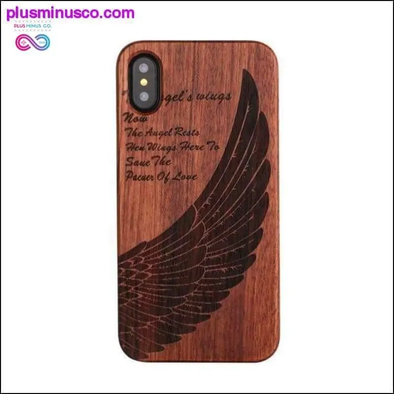 Hard Wood Case For iPhone 7/8/6/6s Plus