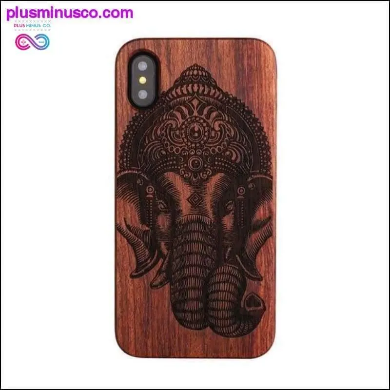 Hard Wood Case For iPhone 7/8/6/6s Plus