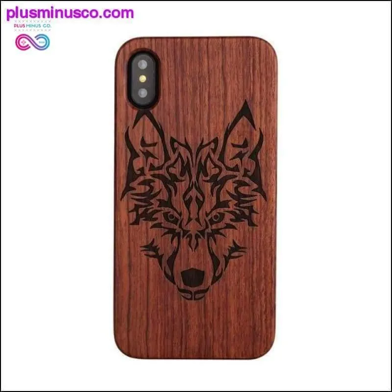 Hard Wood Case For iPhone 7/8/6/6s Plus