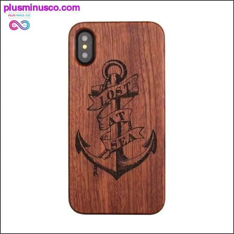Hard Wood Case For iPhone 7/8/6/6s Plus