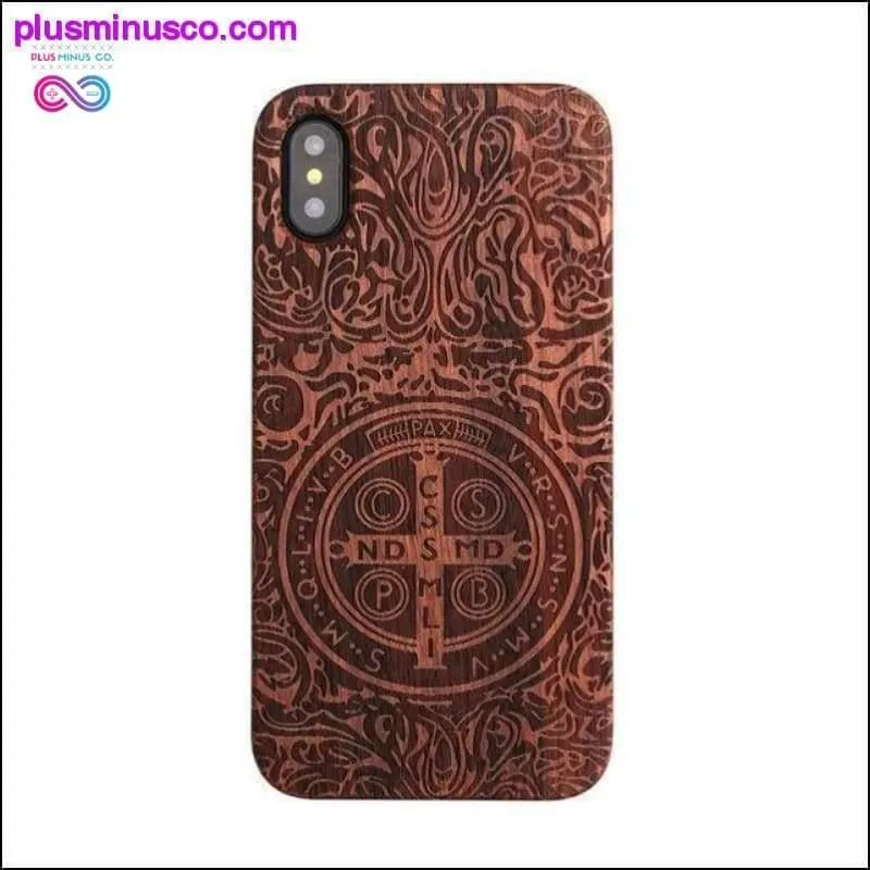 Hard Wood Case For iPhone 7/8/6/6s Plus