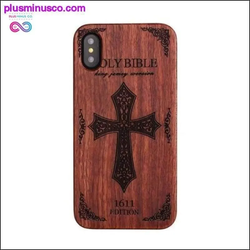 Hard Wood Case For iPhone 7/8/6/6s Plus