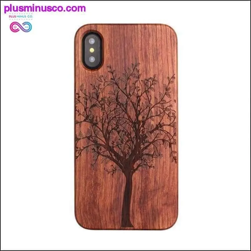 Hard Wood Case For iPhone 7/8/6/6s Plus