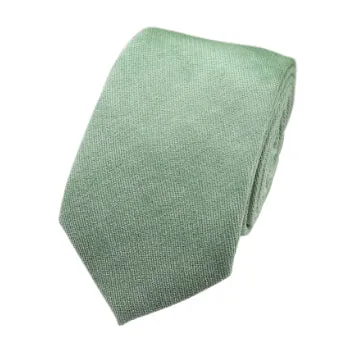 Harrison: Sage Green Cotton Blend Tie and Blue & Pink Floral Pocket Square Set