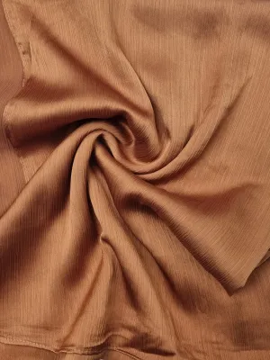 Honey Satin Hijab - Tawny