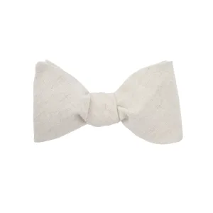 Ivory Self Tie Bow Tie