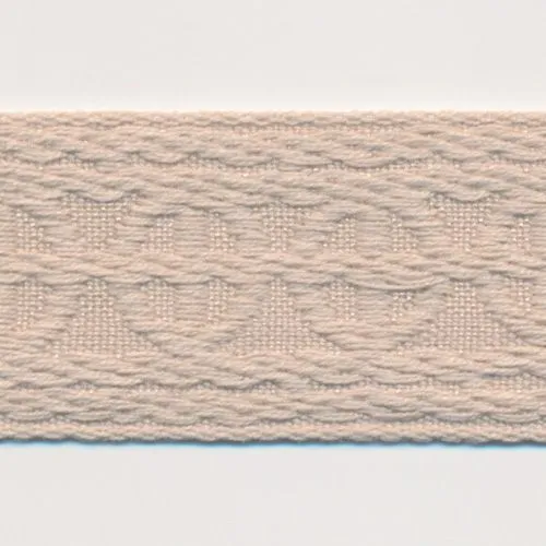 Jacquard Ribbon #07 Crystal Gray