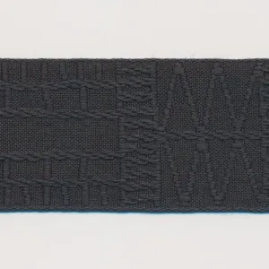 Jacquard Ribbon #140 Coal Black