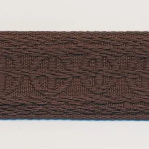 Jacquard Ribbon #74 Smoke Brown