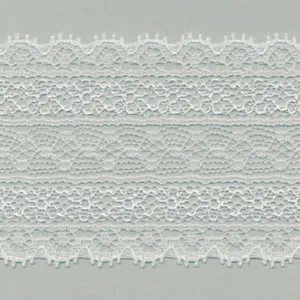 Jacquard Trimming Lace #00 Off White