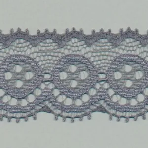 Jacquard Trimming Lace #159 Medium Gray