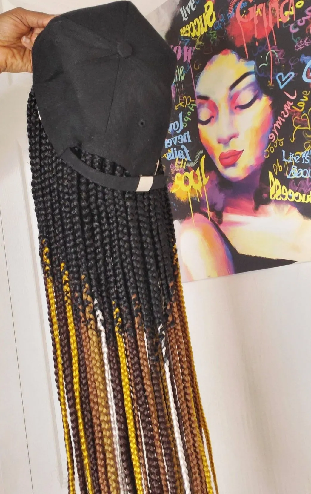 Jmkshair - Hat Wig Alley Cap Wig