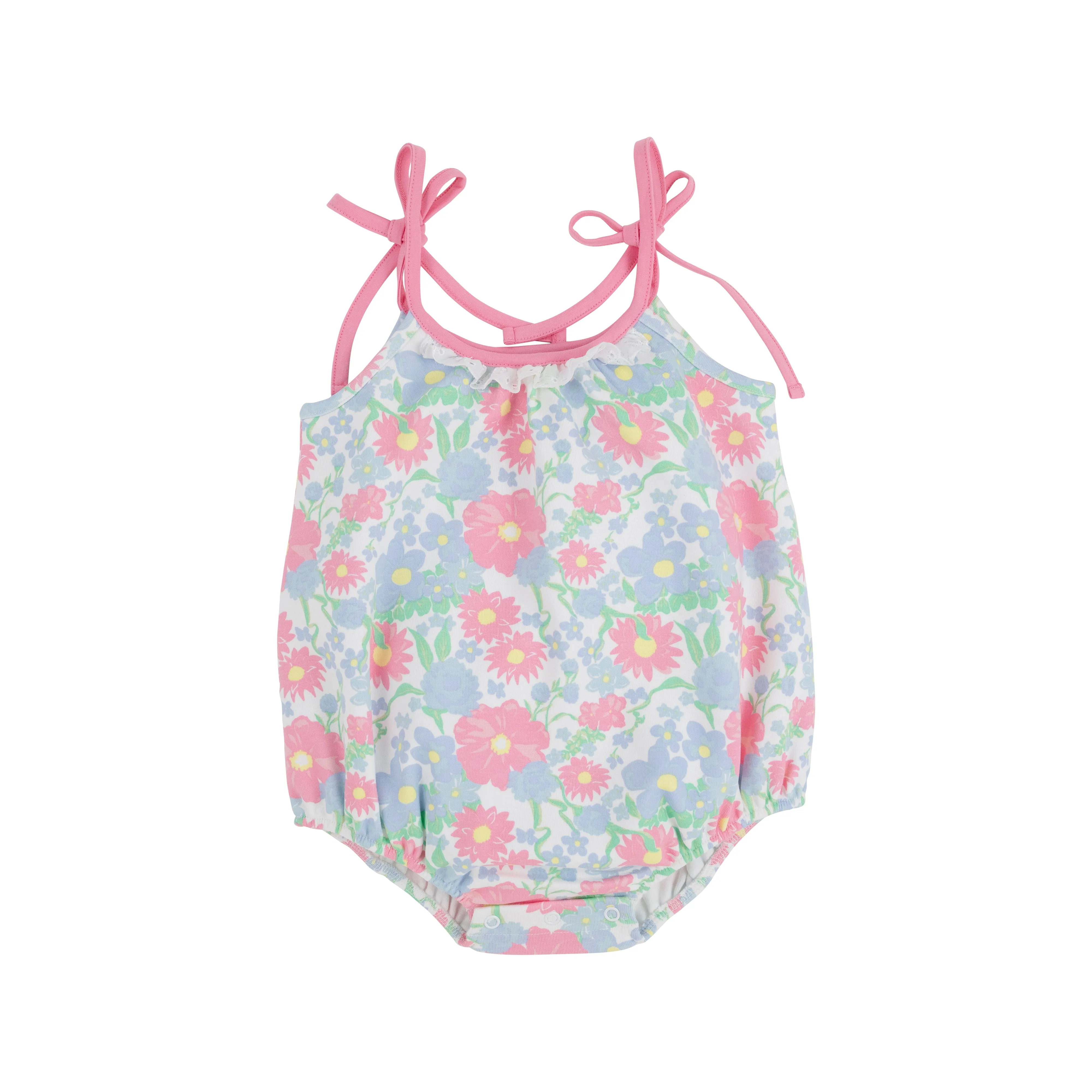 Junie B Bubble - Cape Cod Clusters with Hamptons Hot Pink and Worth Avenue White
