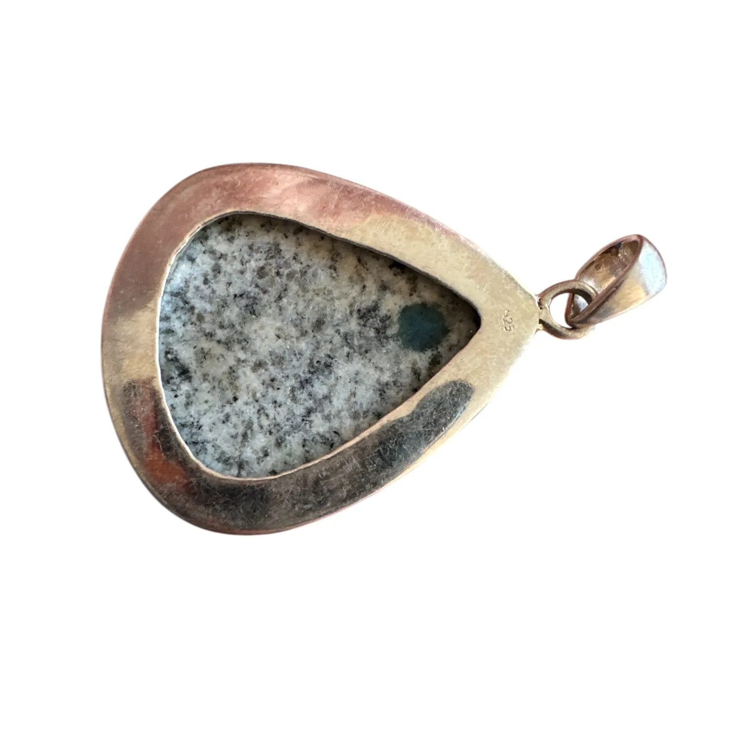 K2 Solid 925 Sterling Silver Pendant