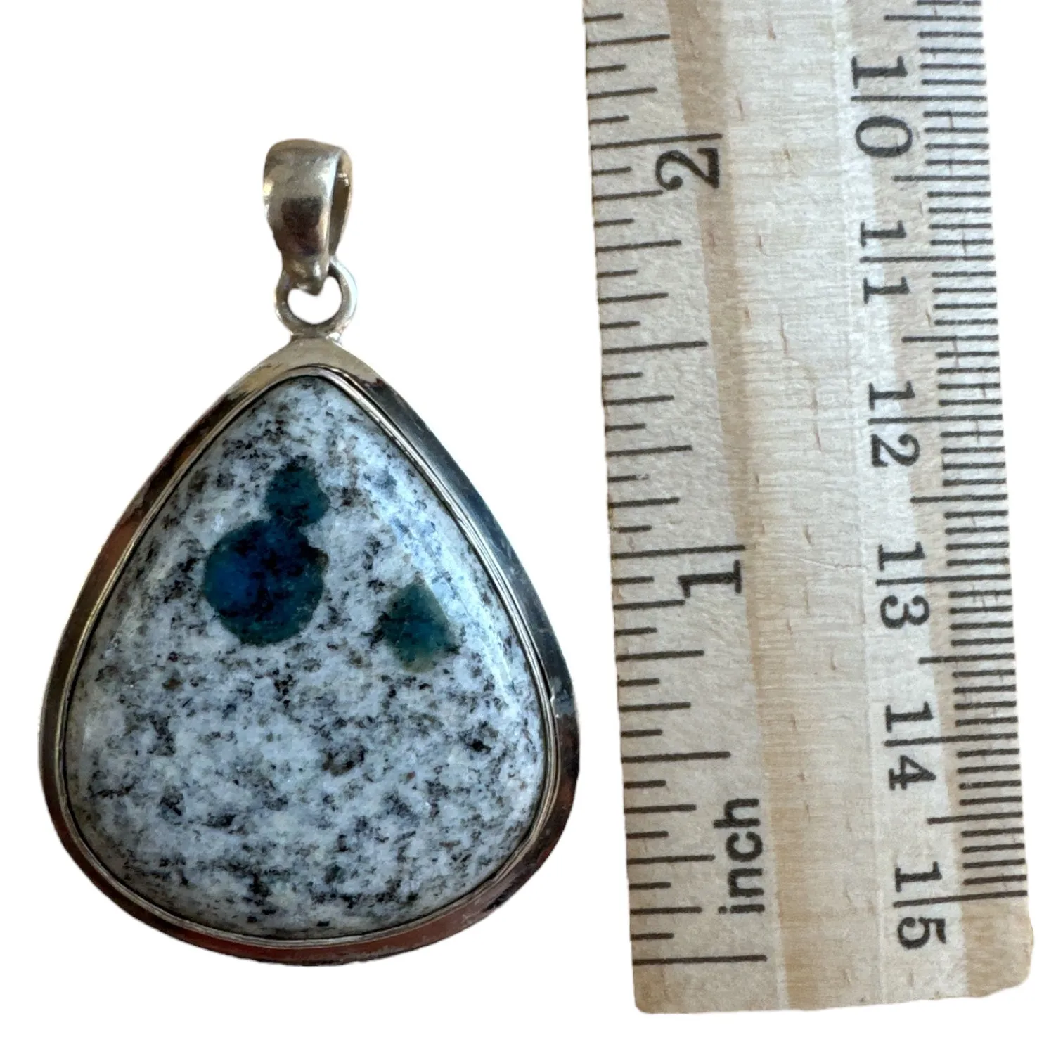 K2 Solid 925 Sterling Silver Pendant