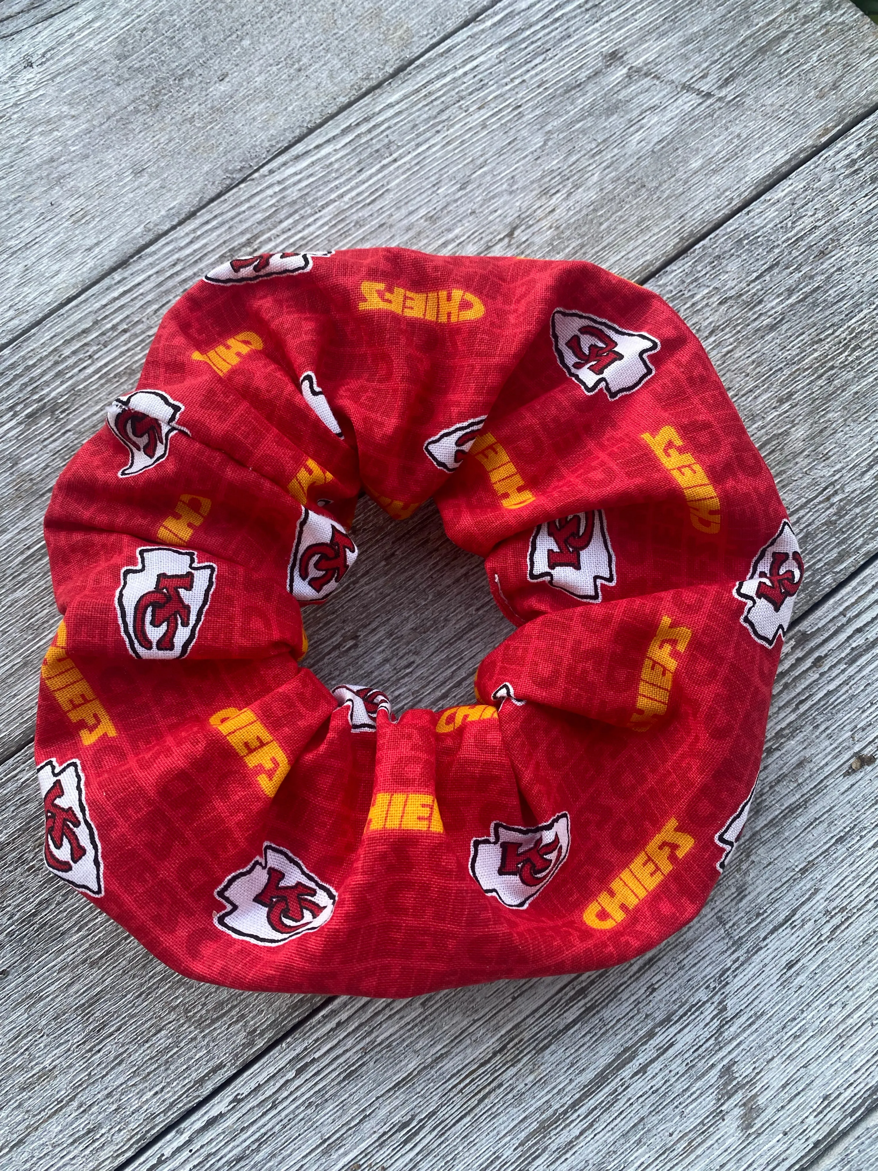 Kansas City Chiefs Scrunchie Hair Tie Gift