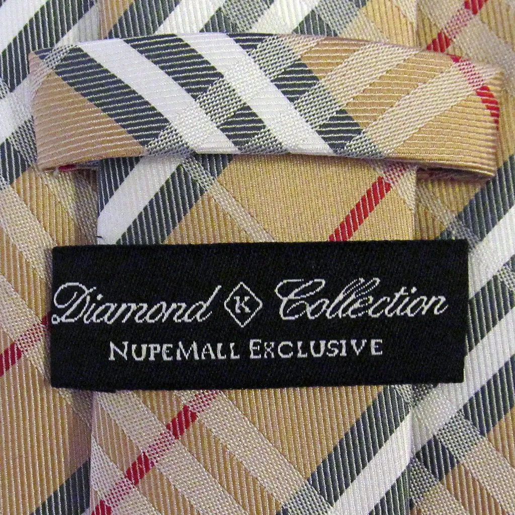 Kappa Alpha Psi Plaid Wreath Necktie