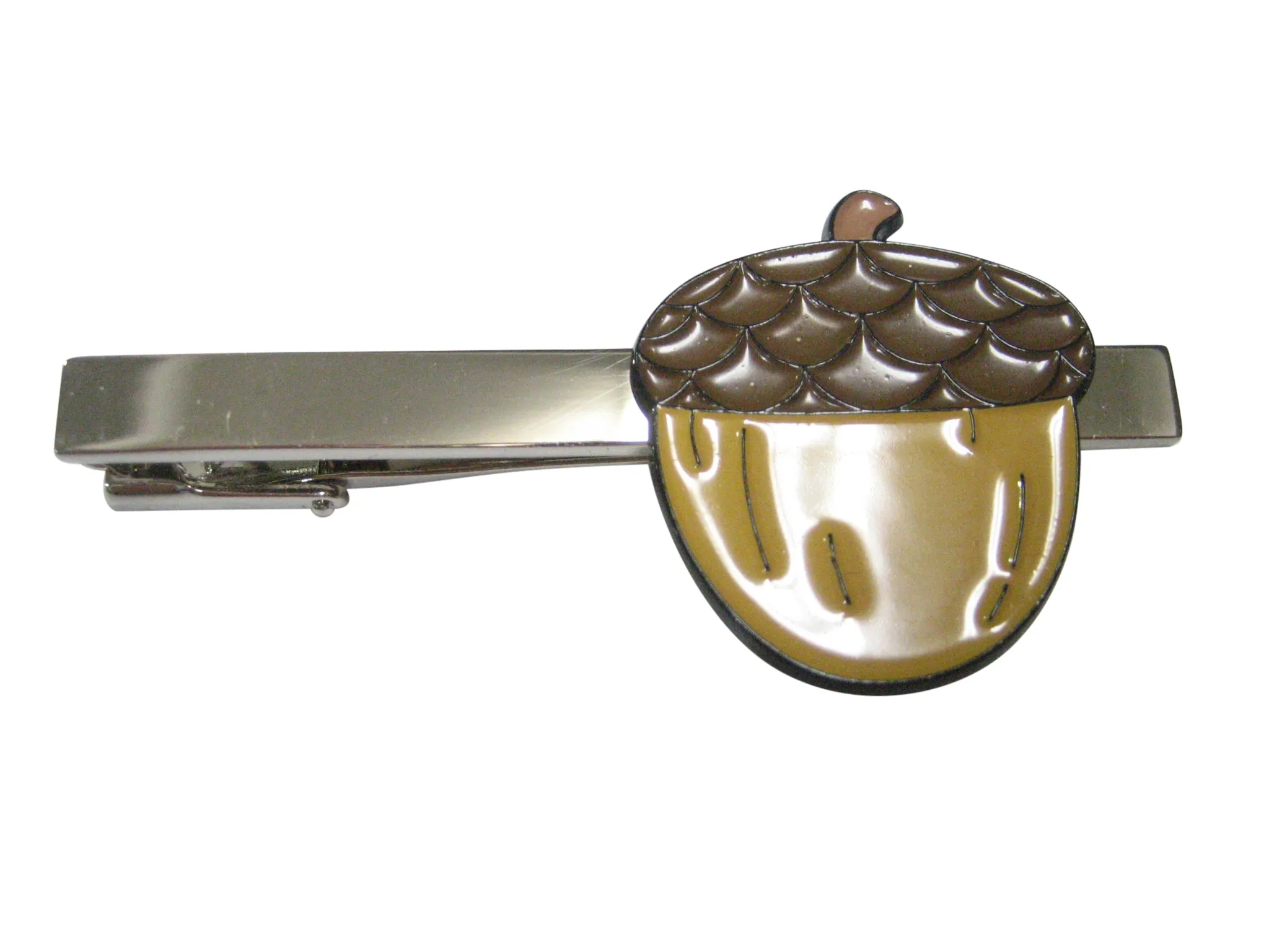 Large Colorful Acorn Tie Clip