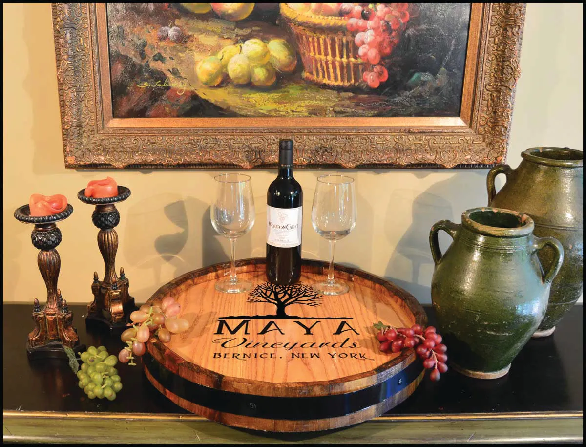 LAZY SUSAN- PERSONALIZED - Item #3670, 3671