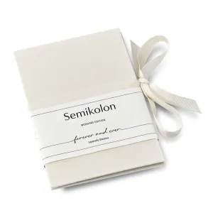 Leporello Classico Wedding Addition Photo Book, Chamois Colored Linen