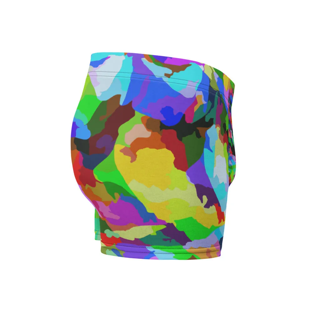 LGBT Mens Boxer Briefs - Rainbow Patterned