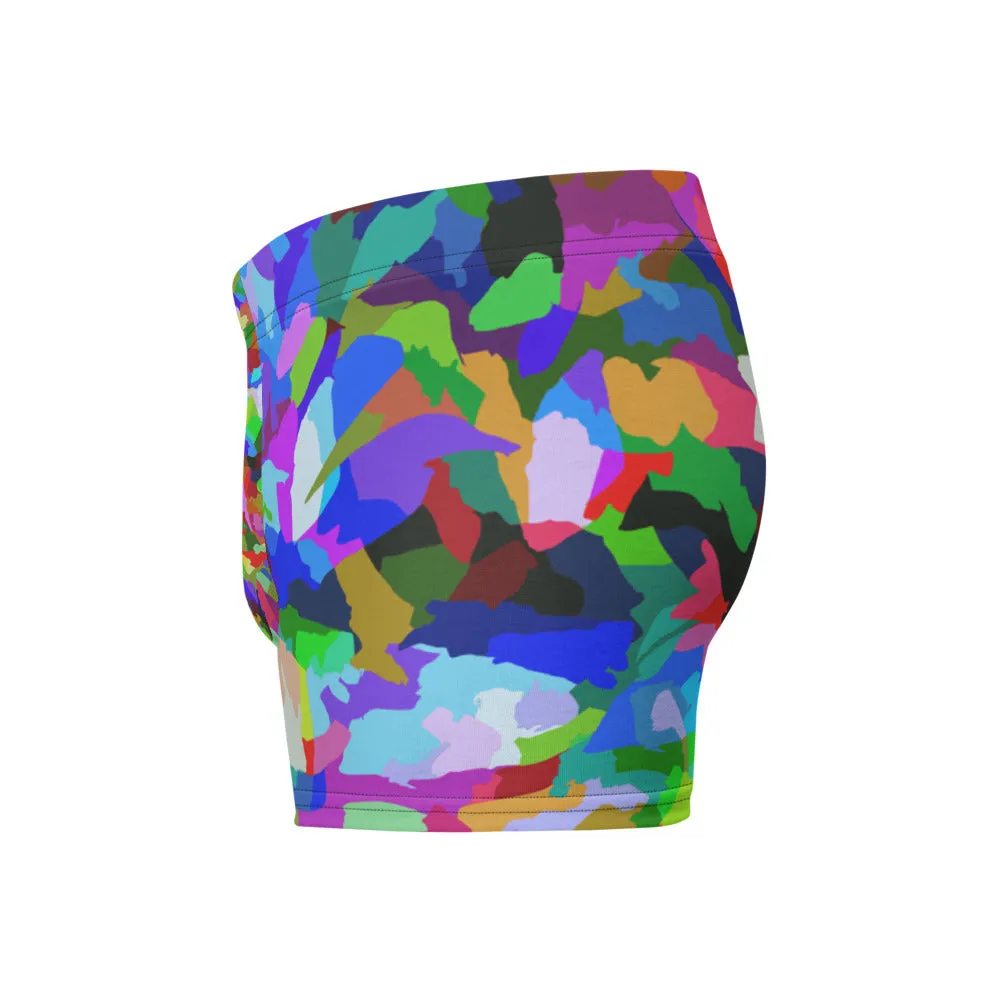 LGBT Mens Boxer Briefs - Rainbow Patterned
