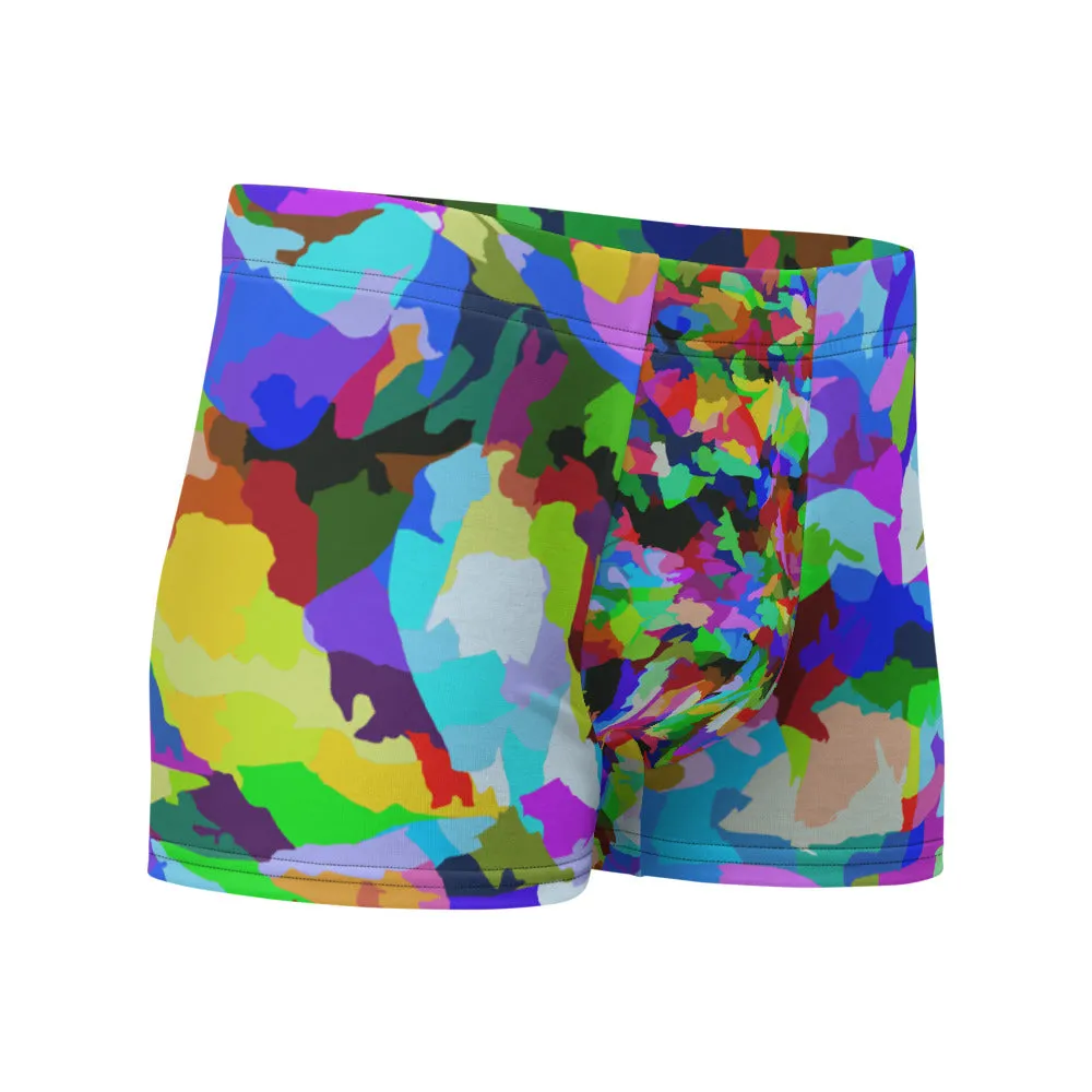 LGBT Mens Boxer Briefs - Rainbow Patterned