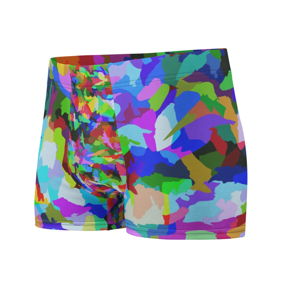 LGBT Mens Boxer Briefs - Rainbow Patterned