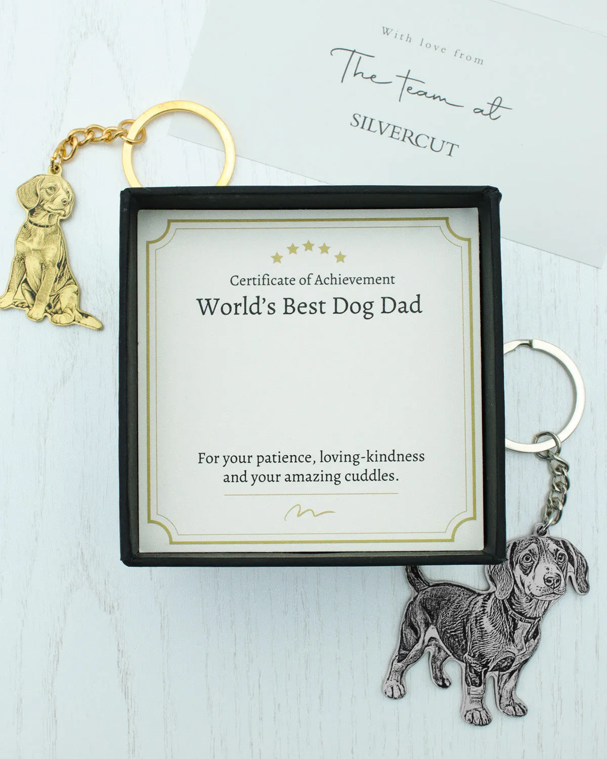 Life-Like Keychain   Father's Day Certificate