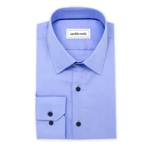 Light Blue Floral Dress Shirt | The Lotus