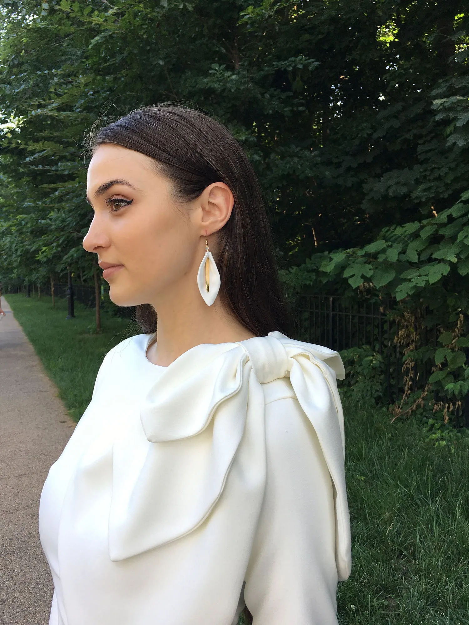 Lilinoe Gown with Large Statement Bow