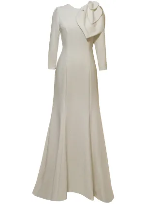 Lilinoe Gown with Large Statement Bow