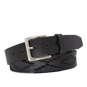 Limited Edition: El Noche Polo Belt - Silver Buckle