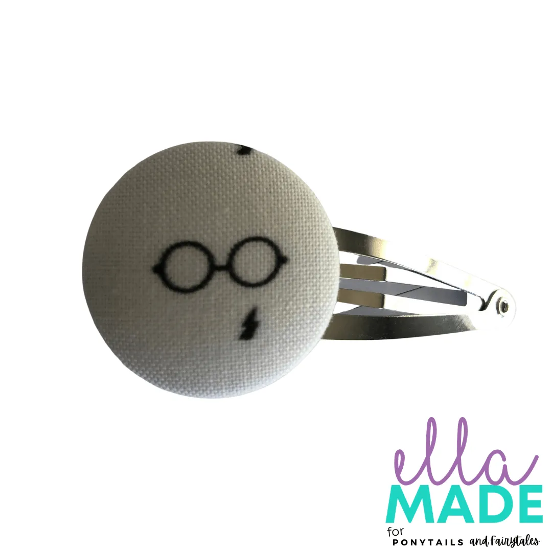 Limited Edition: Wizard Glasses Covered Buttons