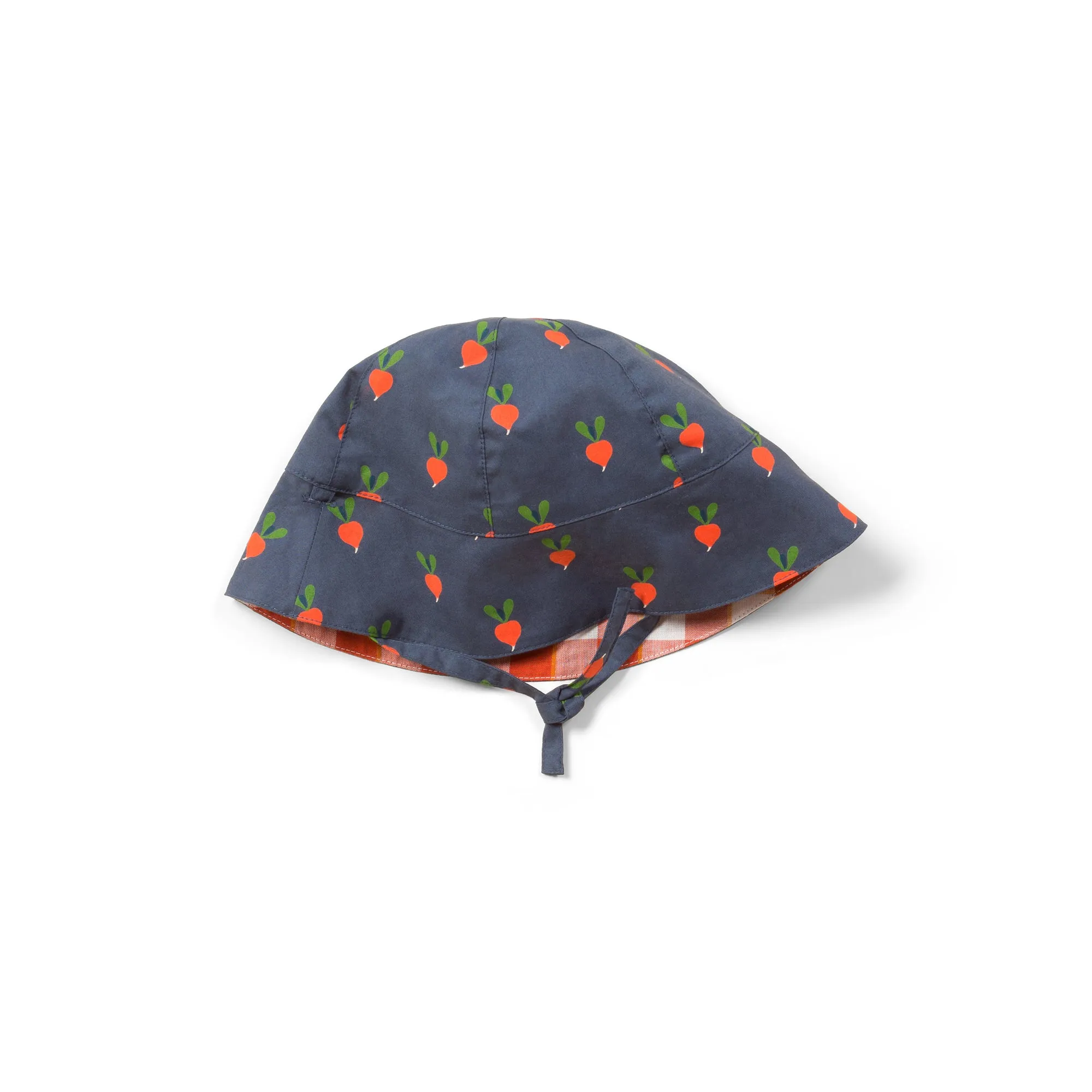 Little Green Radicals Radical Radish Reversible Sun Hat