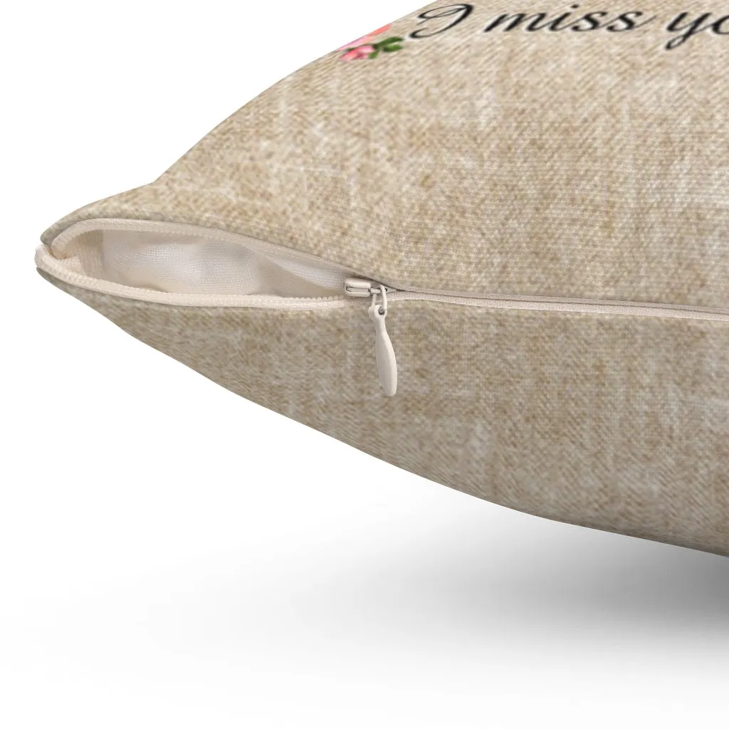Long Distance Gift for Mom Mother And Daughter Knows No Distance Personalized Pillow