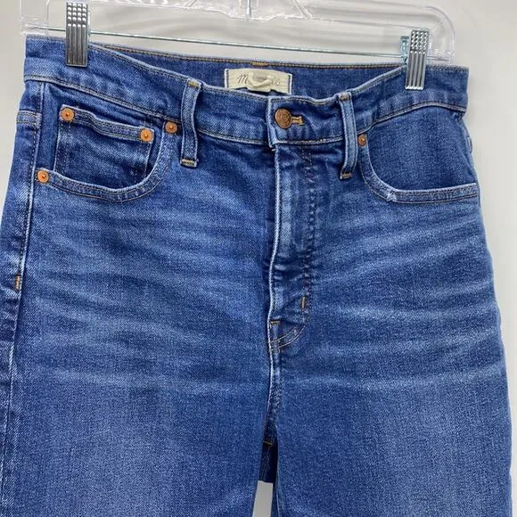 Madewell fair trade certified slim Demi boot casual everyday closet staple sz 28