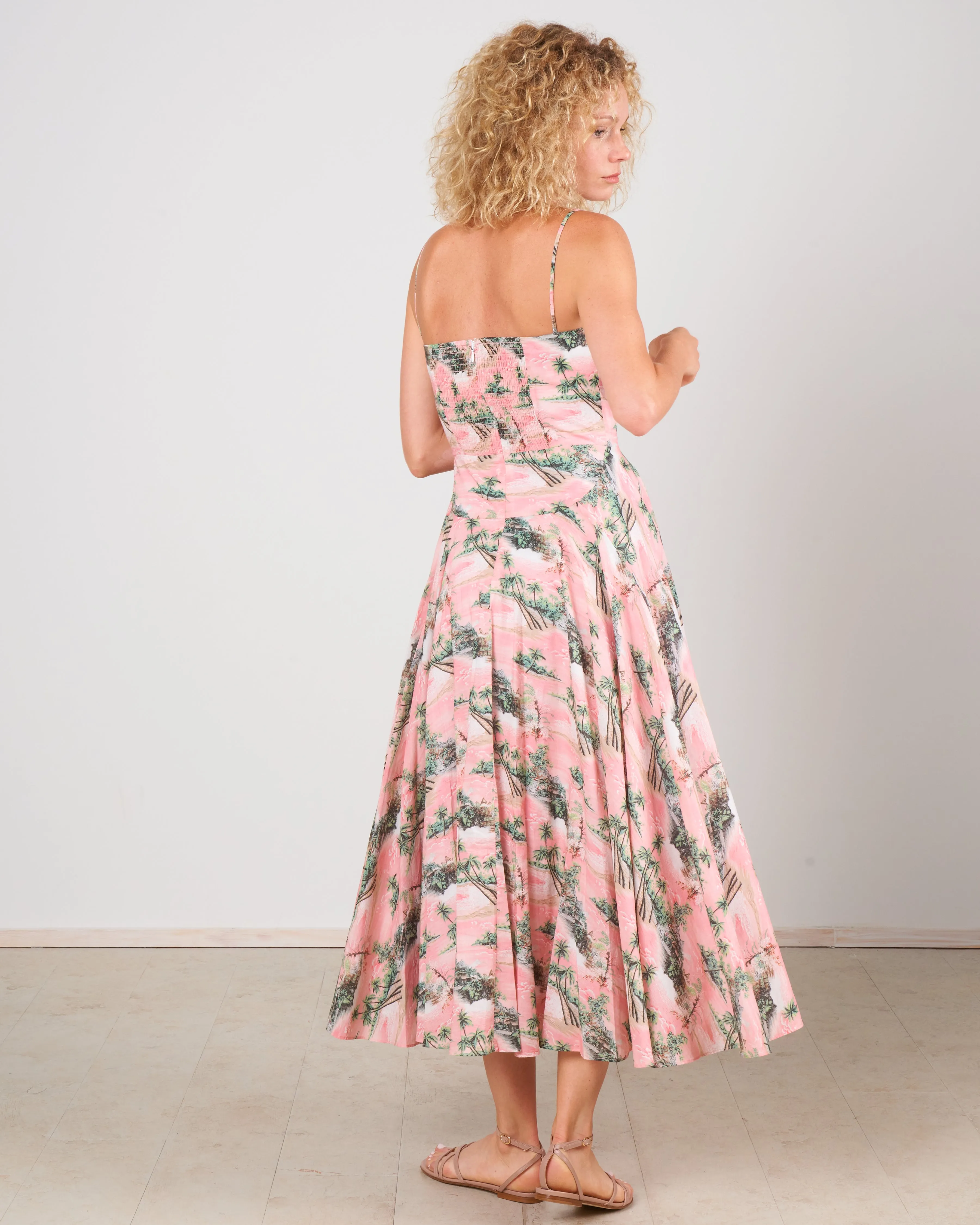 maidstone dress - hawaiian pink