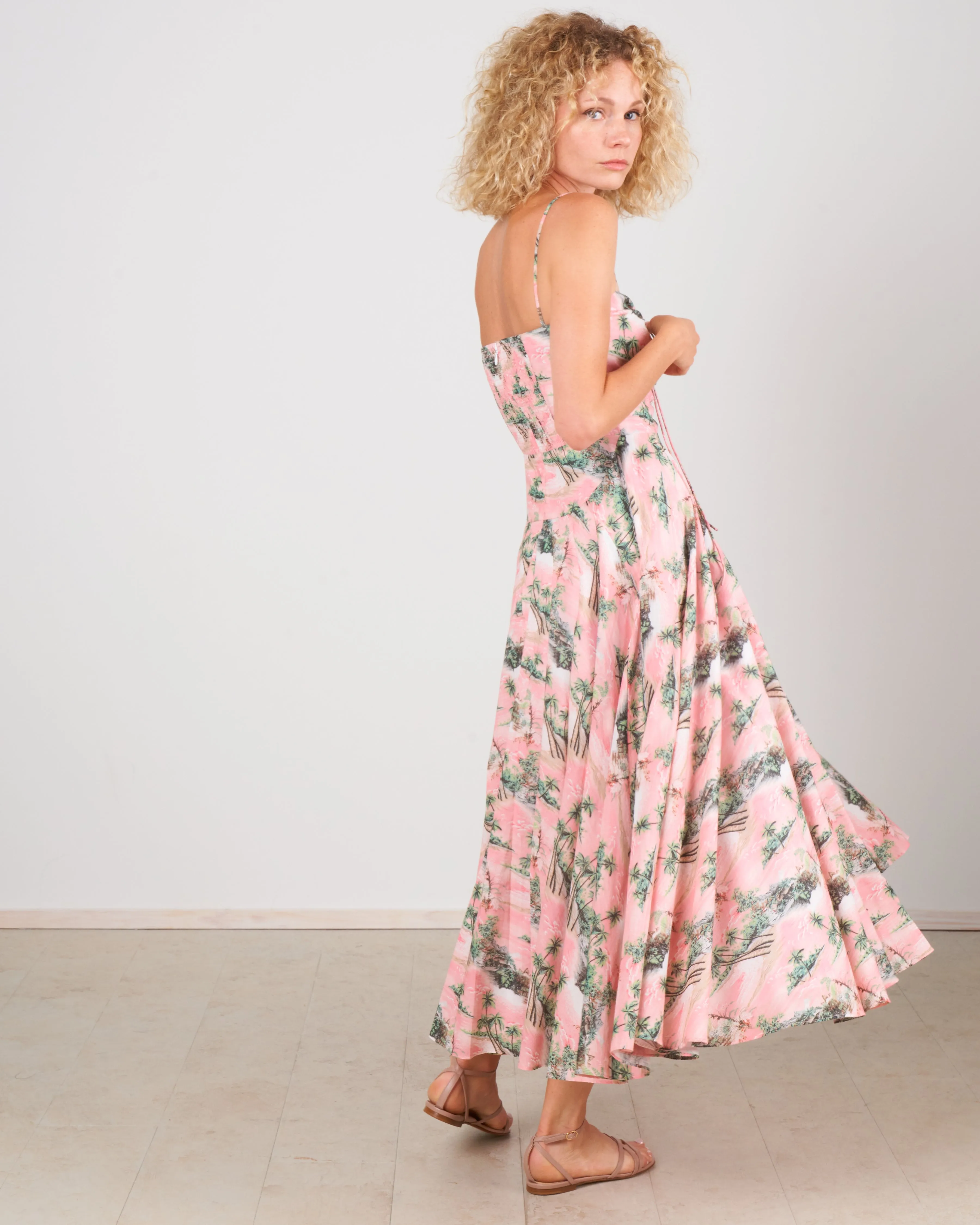 maidstone dress - hawaiian pink