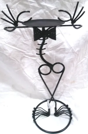 MAN SKELETON CANDLE HOLDER