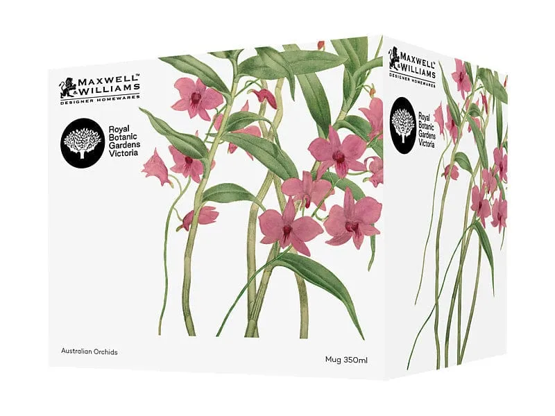 Maxwell & Williams Royal Botanic Gardens Mug Pink 350ml HV0452