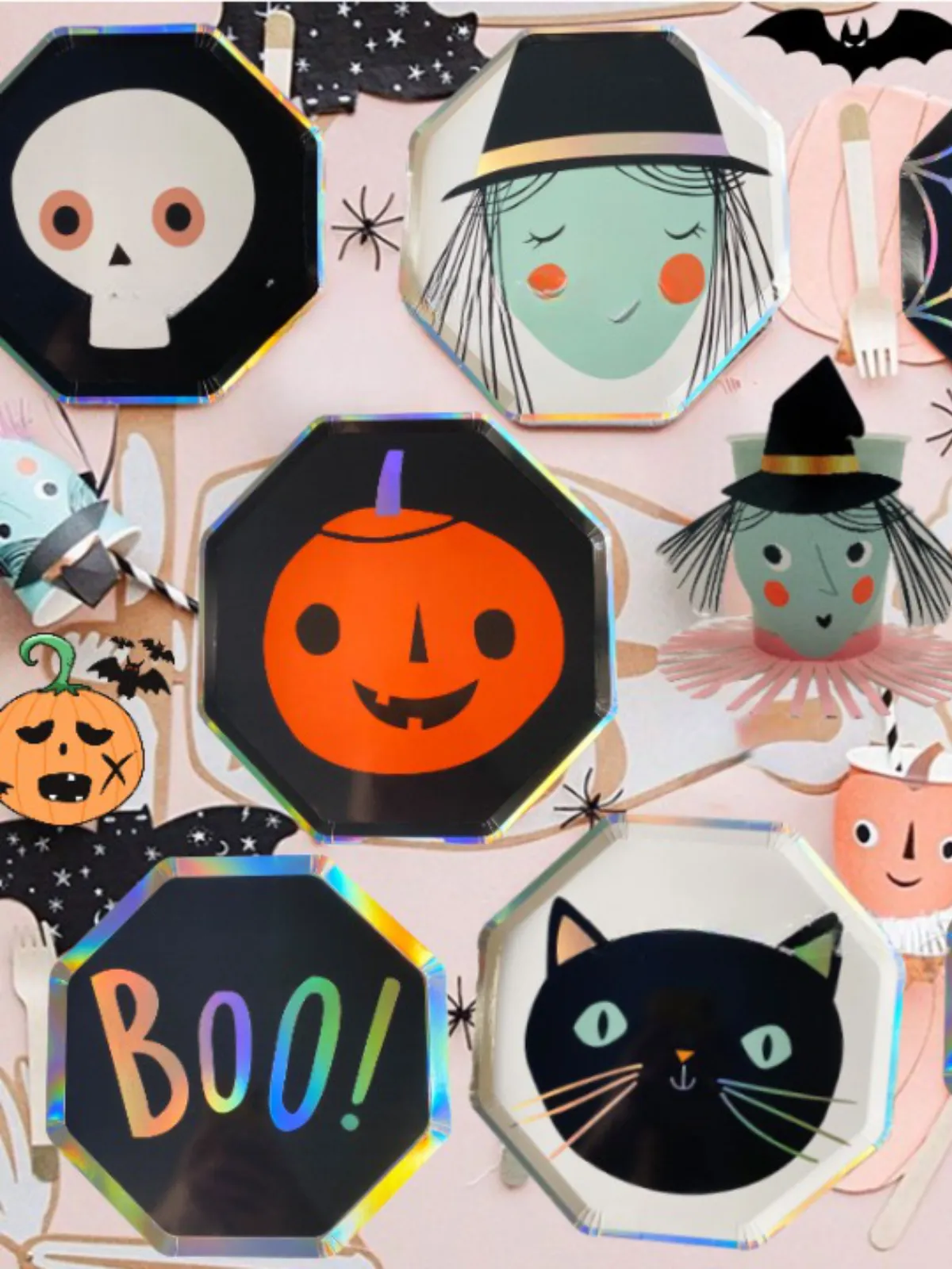 Mealtime Madness Disposable Halloween Plates