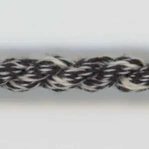 Melange Twist Cord #96 Dark Navy & Off White