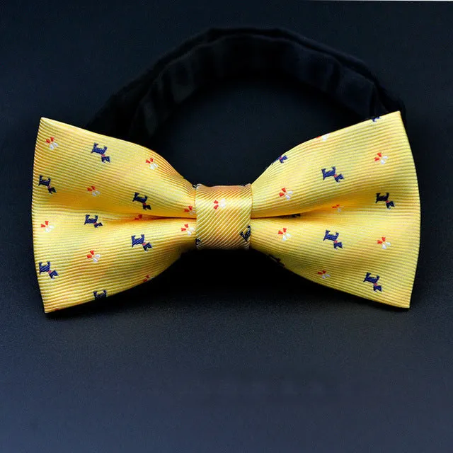 Men Bow Ties 2017 Newest Polyester Bow Tie Brand Male Polka Dot Bowtie Necktie Business Wedding Men Neckties Gravata Borboleta