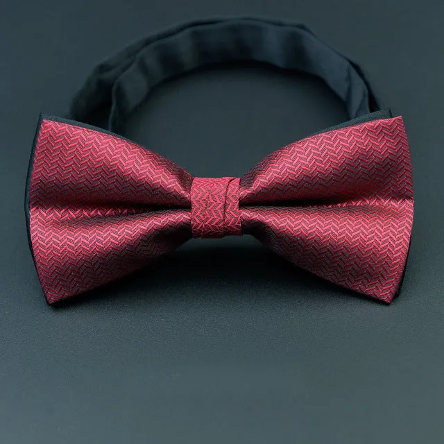 Men Bow Ties 2017 Newest Polyester Bow Tie Brand Male Polka Dot Bowtie Necktie Business Wedding Men Neckties Gravata Borboleta