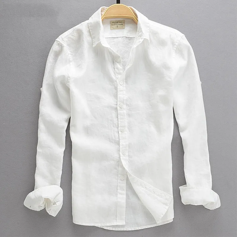 Men's Chemise Long Sleeve Light Weight Shirt..