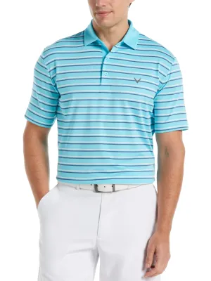 Mens Feeder Stripe Golf Polo