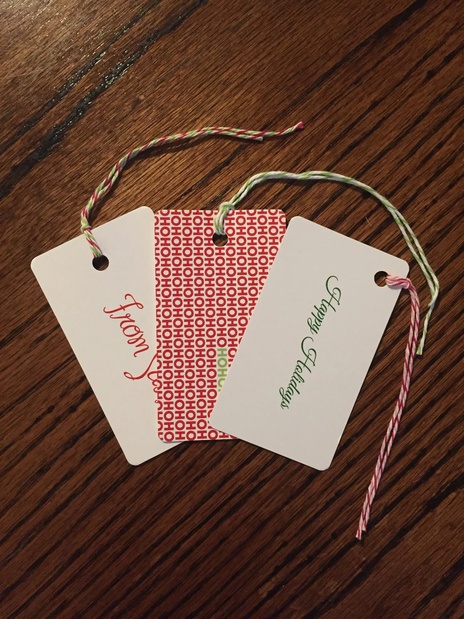 Merry Christmas Gift Tags #4
