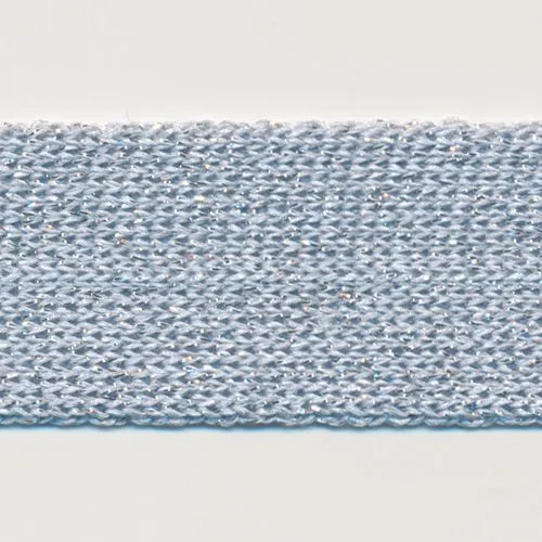 Metallic Knit Tape #06 Metallic Blue