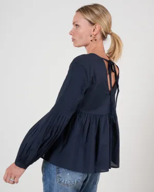 mita blouse - navy